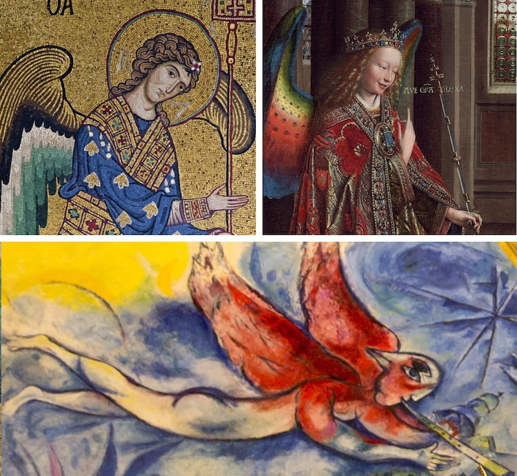 Hình tượng thiên thần trong lịch sử nghệ thuật thế giới